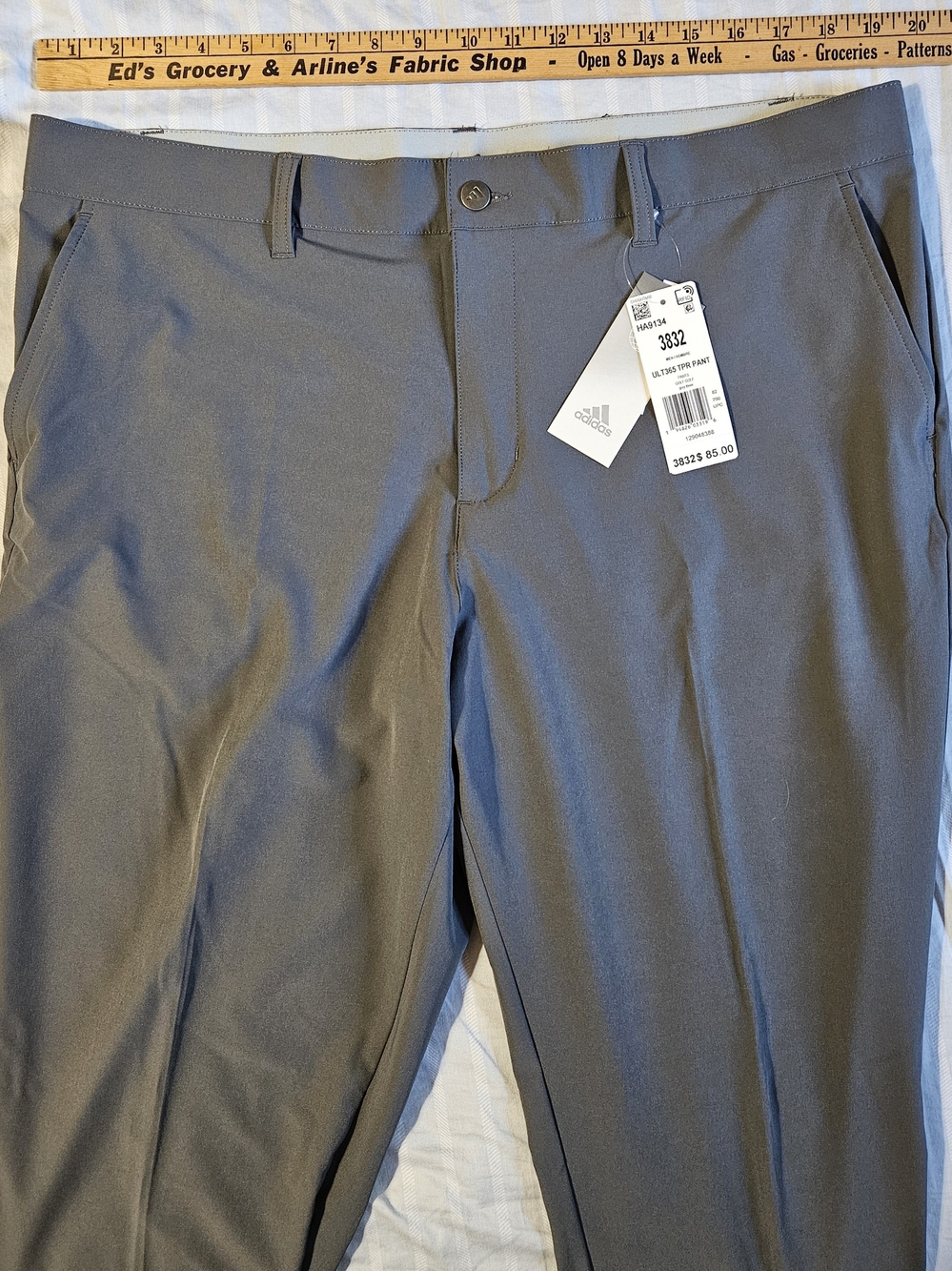 Adidas Men’s Golf Pants Gray 38x32